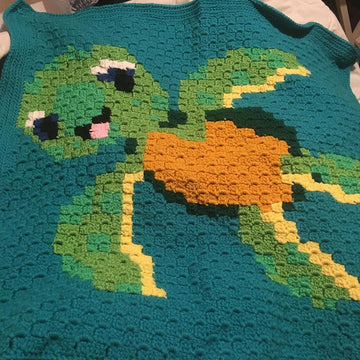 Turtle C2C Afghan/Lapghan