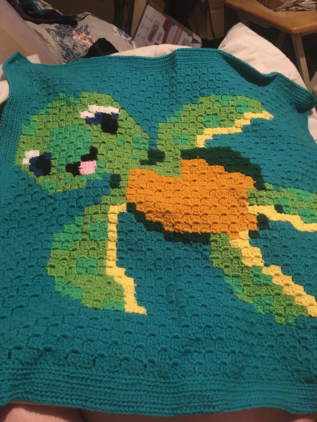 Turtle C2C Afghan/Lapghan