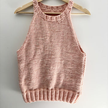 Chunky Knit Halterneck Tank
