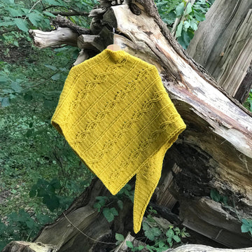 Cabled Shawl