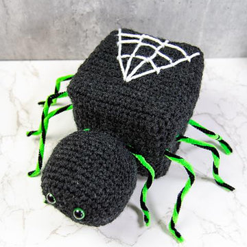 Spider Tissue Box Cover