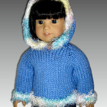 Fun Hoodie for 18 inch dolls, American Girl