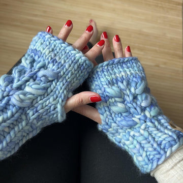 Wild Grown Fingerless Mitts
