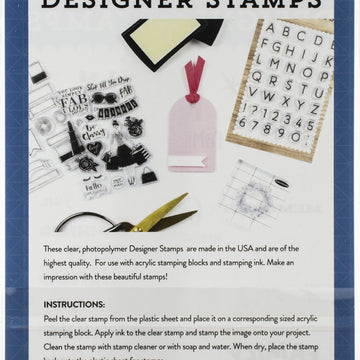 Echo Park Paper Carta Bella Stamps - Family Time, Family Night