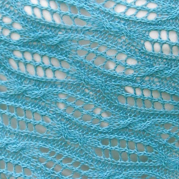 Topsy Turvy Shawl or Scarf