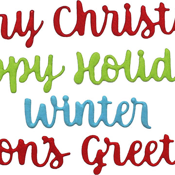 KB Riley Karen Burniston Dies - Word Set 3 - Holiday