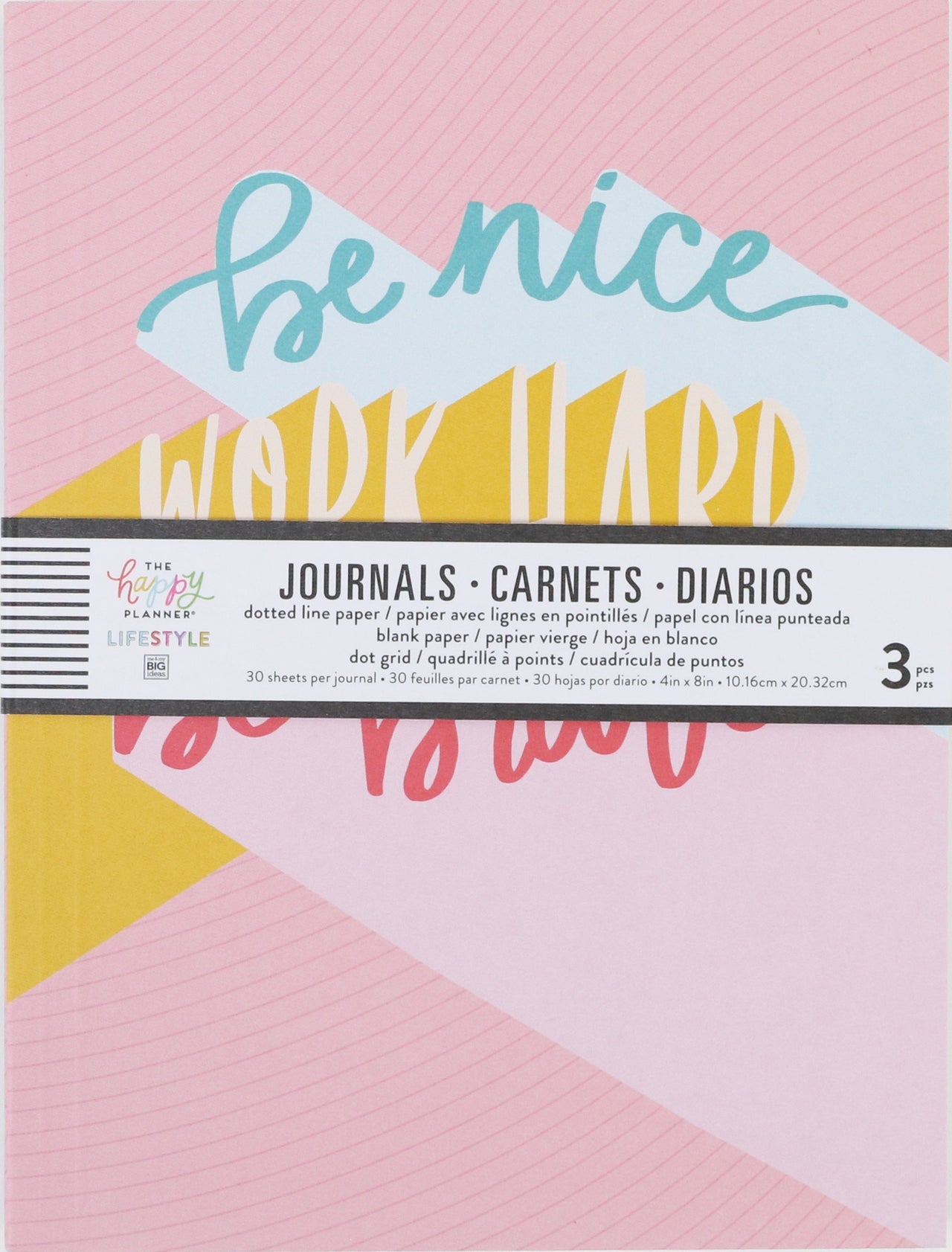 Happy Planner Journal Books 3/Pkg - Woman Kind