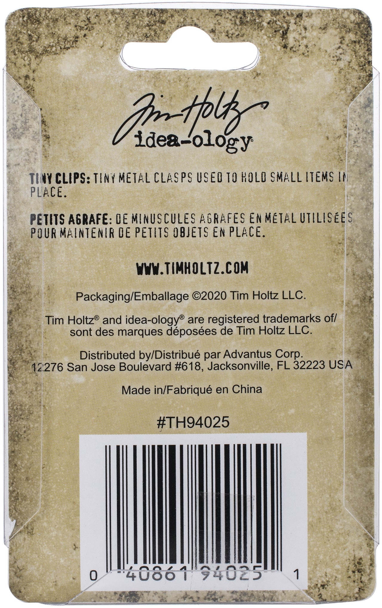 Advantus Idea-Ology Tiny Clips 15/Pkg - 620208