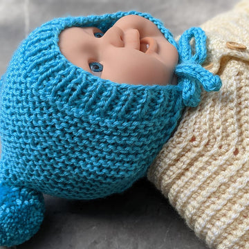 Knit Baby Bonnet