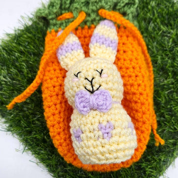 Bunny in Carrot Bag