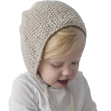 Seed Stitch Bonnet