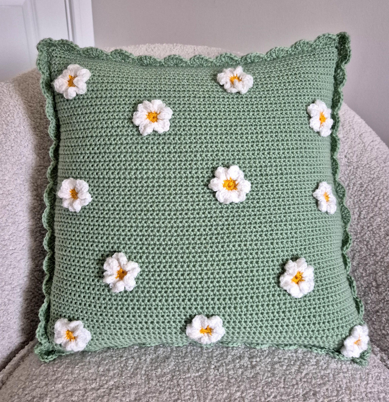 Spring Daisy Cushion Cover