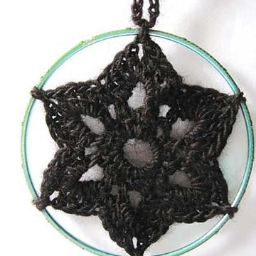 Christmas Crocheted Star Decoration