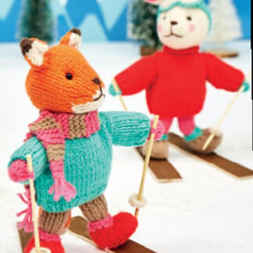 Ski Bunny and Fox