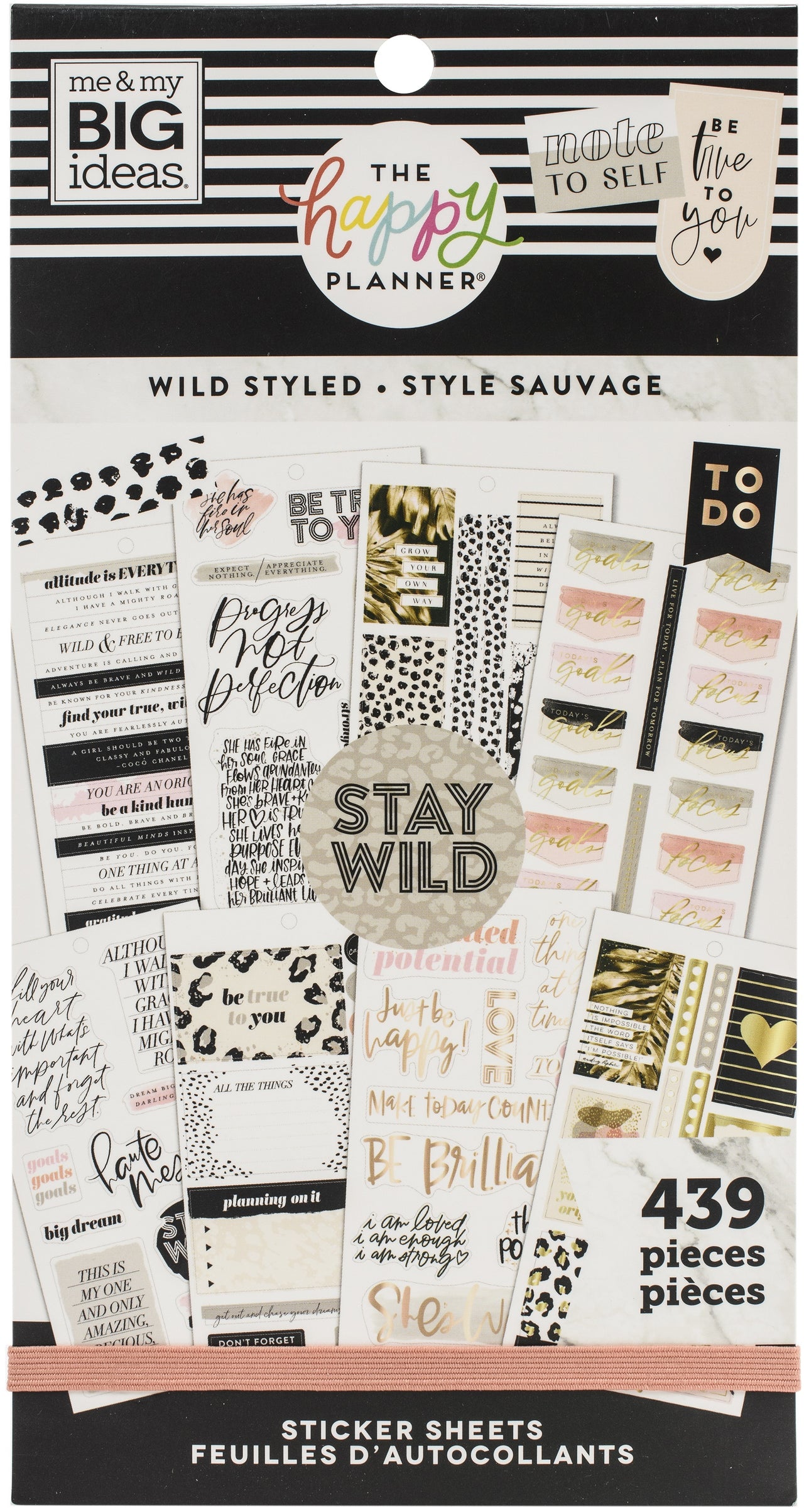 The Happy Planner Sticker Value Pack - Wild Styled, 439/Pkg