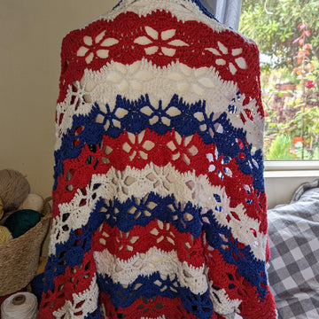 The American Star Lace Shrug