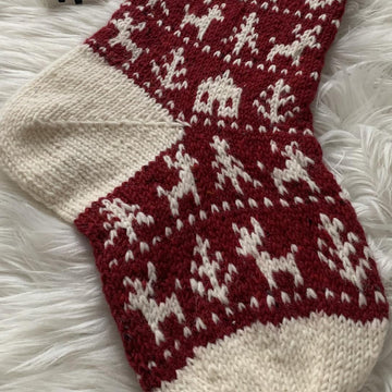 Wee Hoose Christmas Stocking