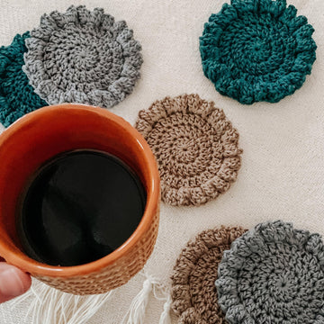 Flower Pop Coasters