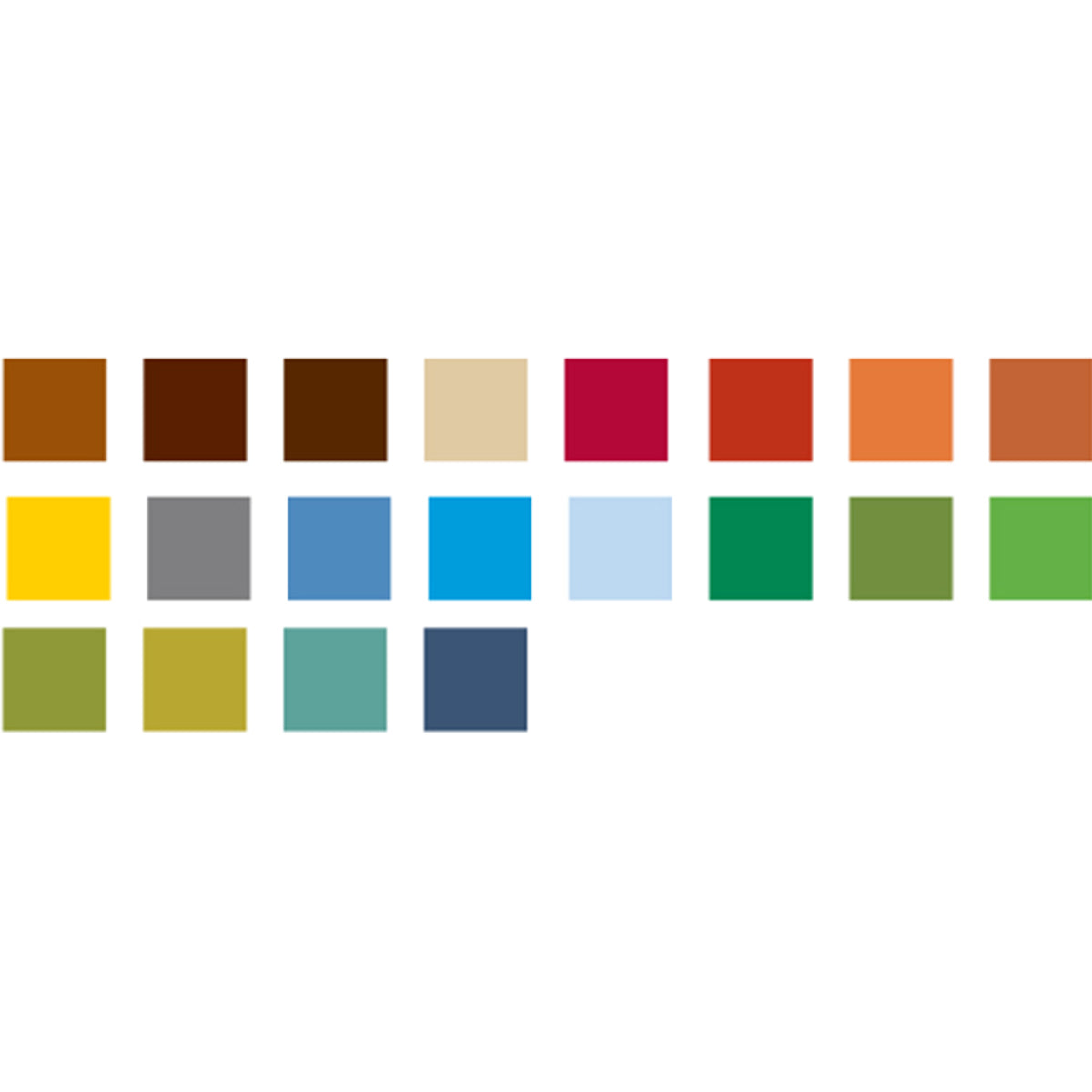 American Crafts Variety Cardstock Pack 12"X12" 60/Pkg - Earthtones