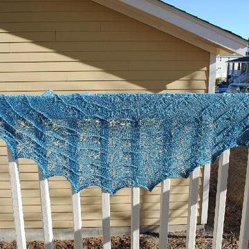 Butterfly Garden Lace Shawl