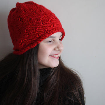 Distressed Worsted Beanie