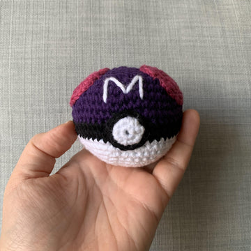 Pokeball Amigurumi: Regular, Master and Premier Balls
