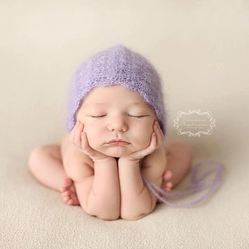 #92 Newborn dainty blossom bonnet