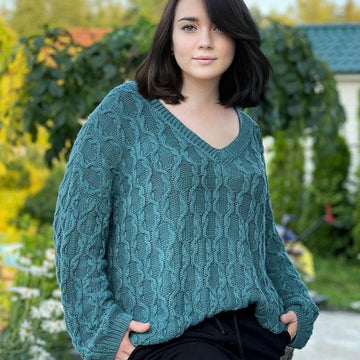 Royal Pullover - knitting pattern