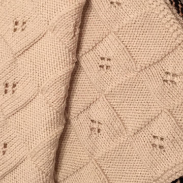 Knitting Pattern, Square Lace Blanket, PDF