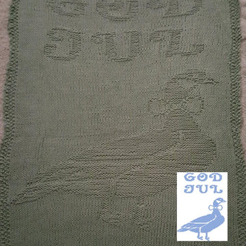 Nr. 366 14. Goose God Jul guest towel
