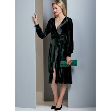 Vogue Misses' Top, Wrap Dress and Pants V9350 - Sewing Pattern