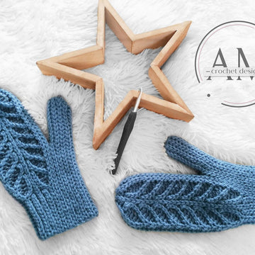 ADA knit-look mittens