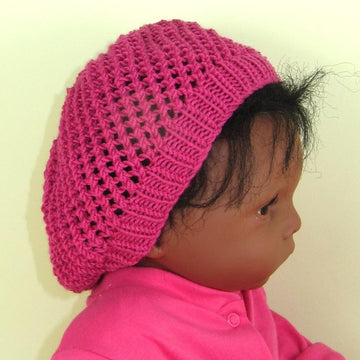 Baby Simple Lacey Tam Slouch hat