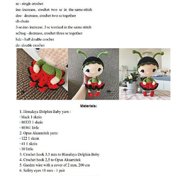 Ladybug Doll / biedronka lala CTW