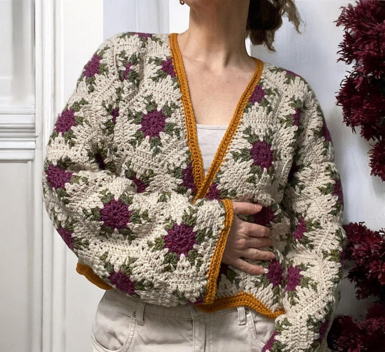 Thistle Hex Cardigan