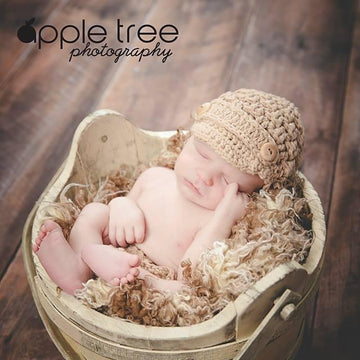 Textured Newsboy Beanie