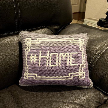 #Home Mosaic Pillow