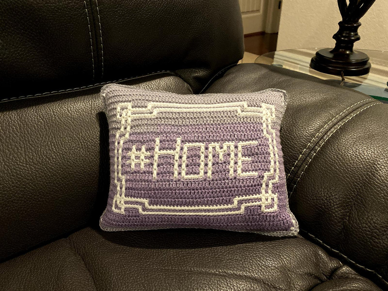 #Home Mosaic Pillow