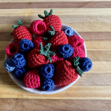 Crochet Strawberries Pattern