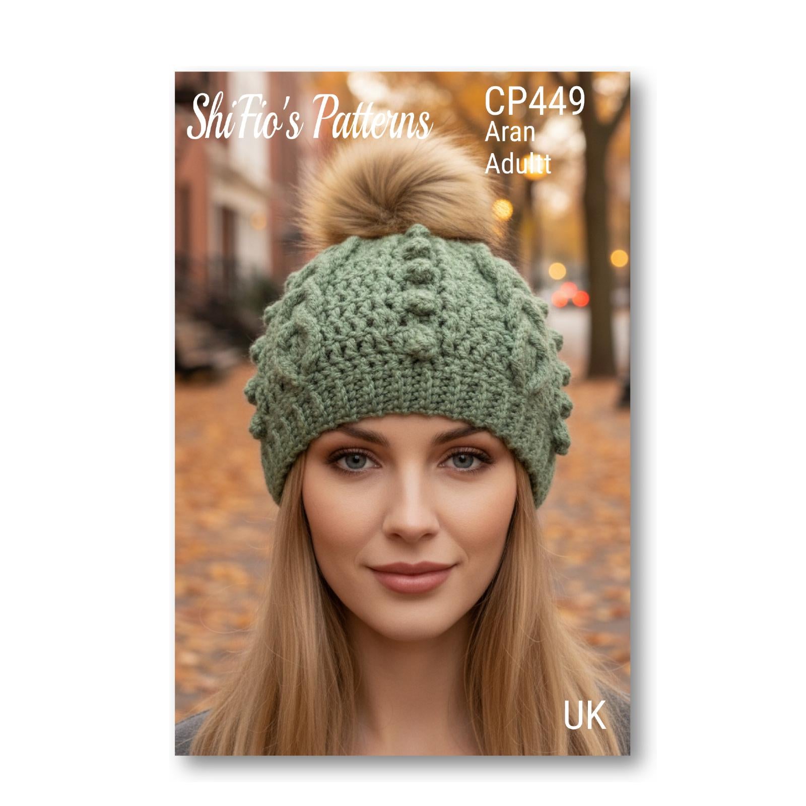 Magnificent Loops Beanie Crochet Pattern #449