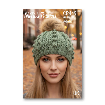 Magnificent Loops Beanie Crochet Pattern #449
