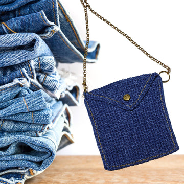 Blue Jean Purse