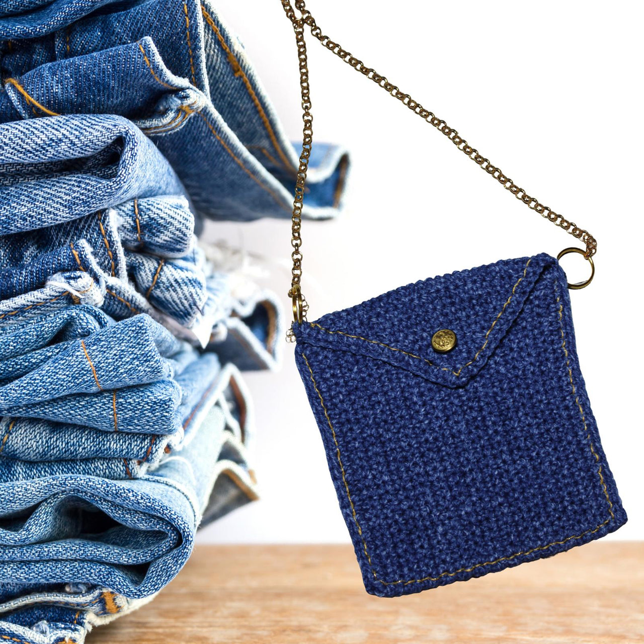 Blue Jean Purse