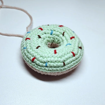 Amigurumi Donut Donat Keychain