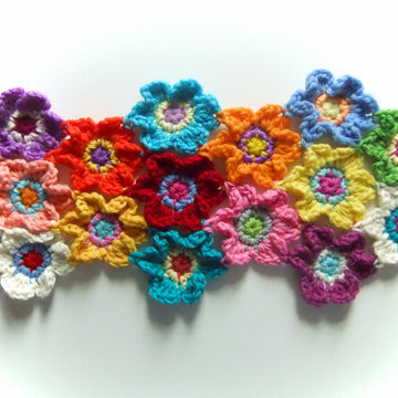 Bright Blooms Flower Scarf