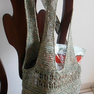 Market Tote in Jute Cotton