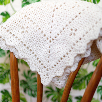 Midwife in a Square Crochet Baby Blanket
