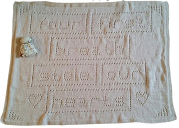 1st Breath Baby Blanket Knitting Pattern