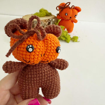 Halloween Pumpkin Bear fall decor