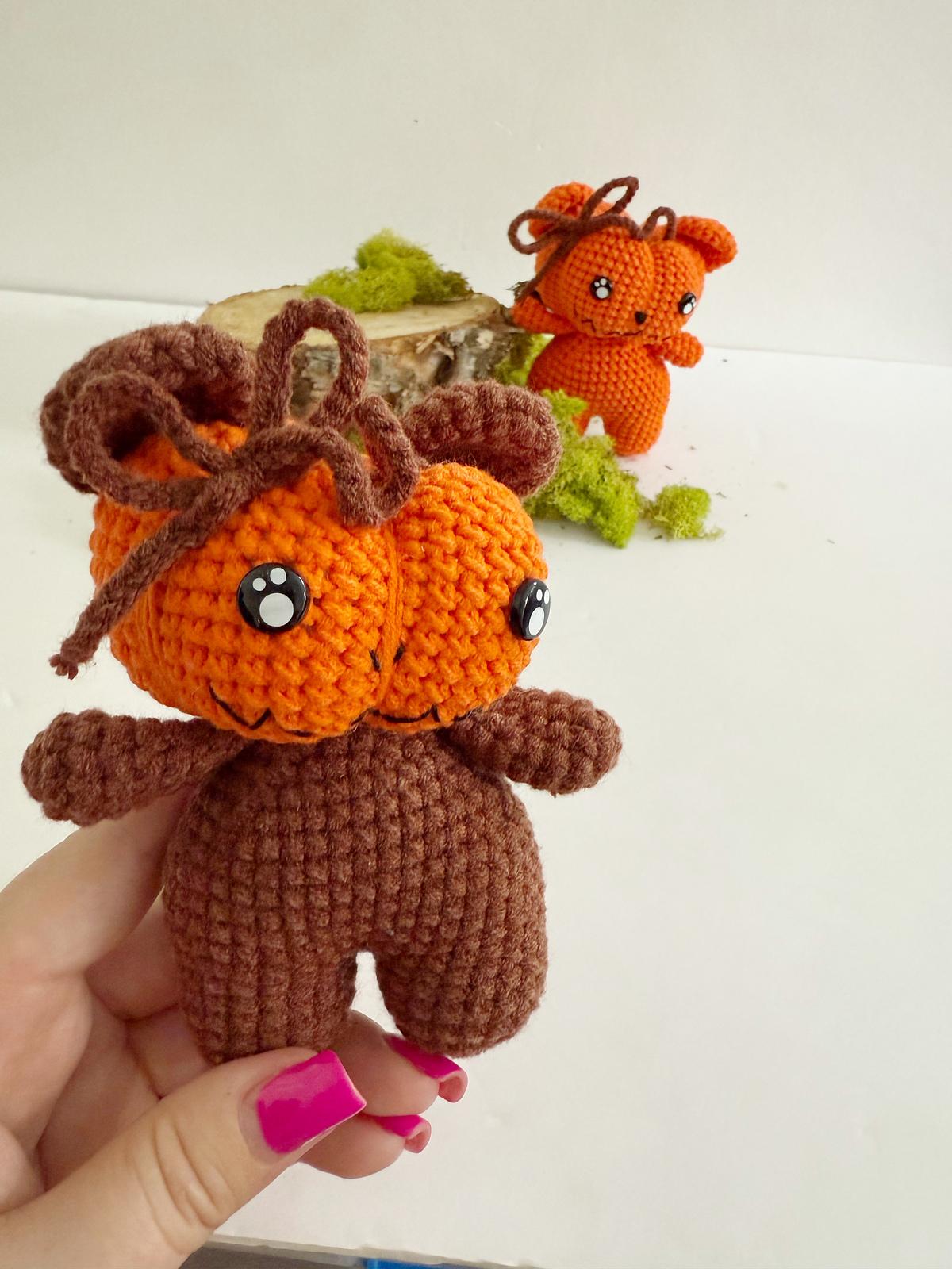 Halloween Pumpkin Bear fall decor